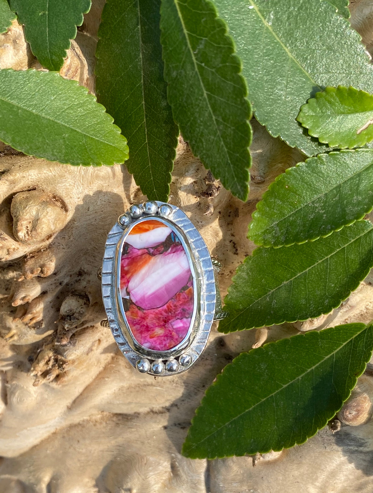 Composite Turquoise Sterling Silver Ring