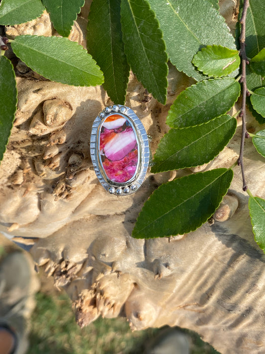 Composite Turquoise Sterling Silver Ring